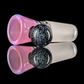 Single Colour Restriction Slide w/ Dichro Marble 14mm by Empirical Glass