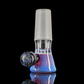 Single Colour Restriction Slide w/ Dichro Marble 14mm by Empirical Glass