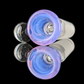 Single Colour Restriction Slide w/ Dichro Marble 14mm by Empirical Glass