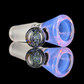 Single Colour Restriction Slide w/ Dichro Marble 14mm by Empirical Glass