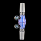 Single Colour Restriction Slide w/ Dichro Marble 14mm by Empirical Glass