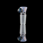 Single Colour Restriction Slide w/ Dichro Marble 18mm by Empirical Glass