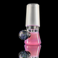 Single Colour Restriction Slide w/ Dichro Marble 18mm by Empirical Glass