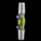 Single Colour Restriction Slide w/ Dichro Marble 18mm by Empirical Glass