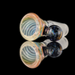 Linework Restriction Slide w/ Dichro Marble 14mm by Empirical Glass