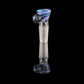 Linework Restriction Slide w/ Dichro Marble 14mm by Empirical Glass