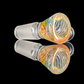Linework Restriction Slide w/ Dichro Marble 14mm by Empirical Glass