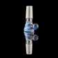 Linework Restriction Slide w/ Dichro Marble 14mm by Empirical Glass