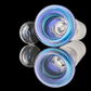 Linework Restriction Slide w/ Dichro Marble 14mm by Empirical Glass