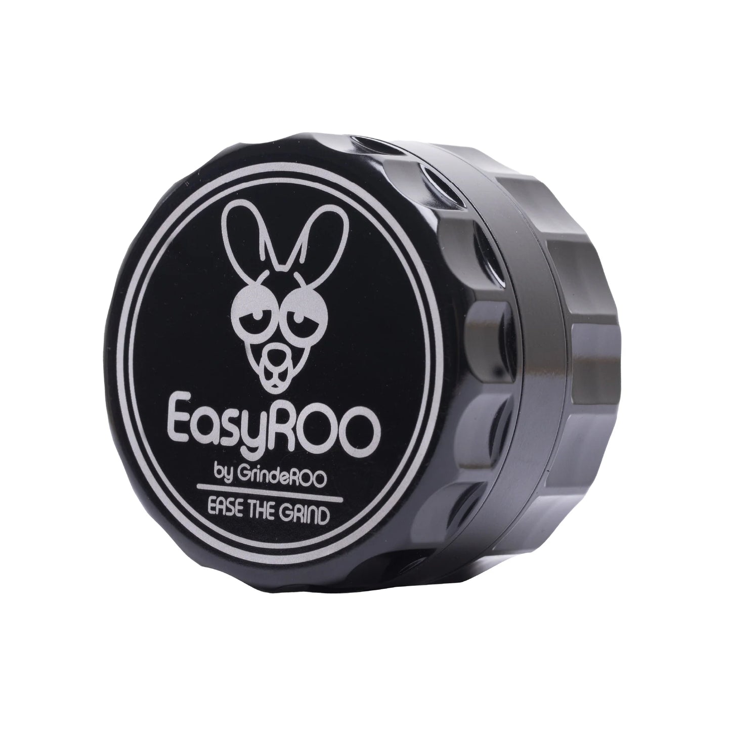 EasyROO 63mm 3 piece Premium Ceramic Coated Hand Grinder