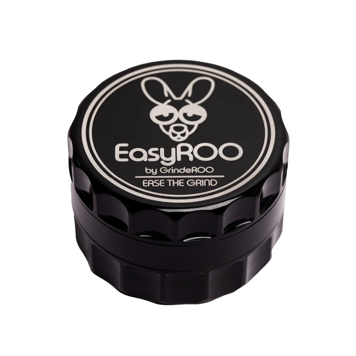 EasyROO 63mm 3 piece Premium Ceramic Coated Hand Grinder