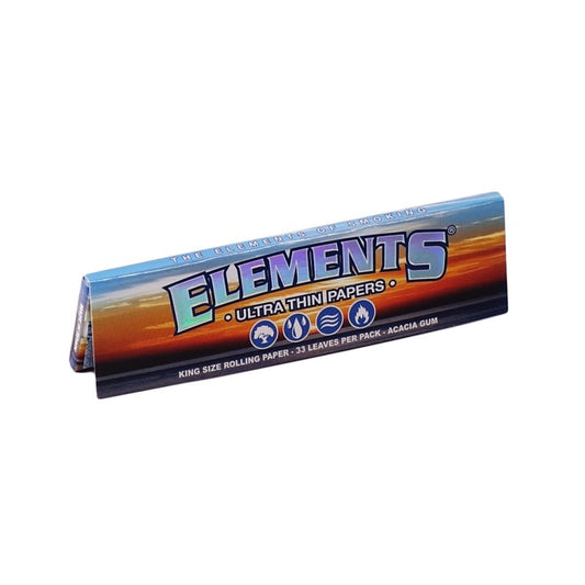 Elements King Size Ultra Thin Wide Rolling Papers