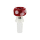 Red Mushroom Bowl 14mm by Empire Glassworks
