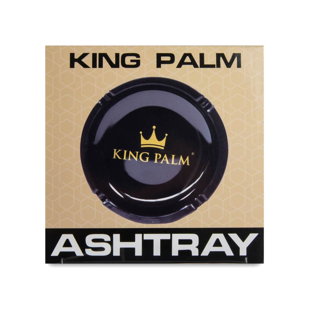 King Palm Glass Ashtray