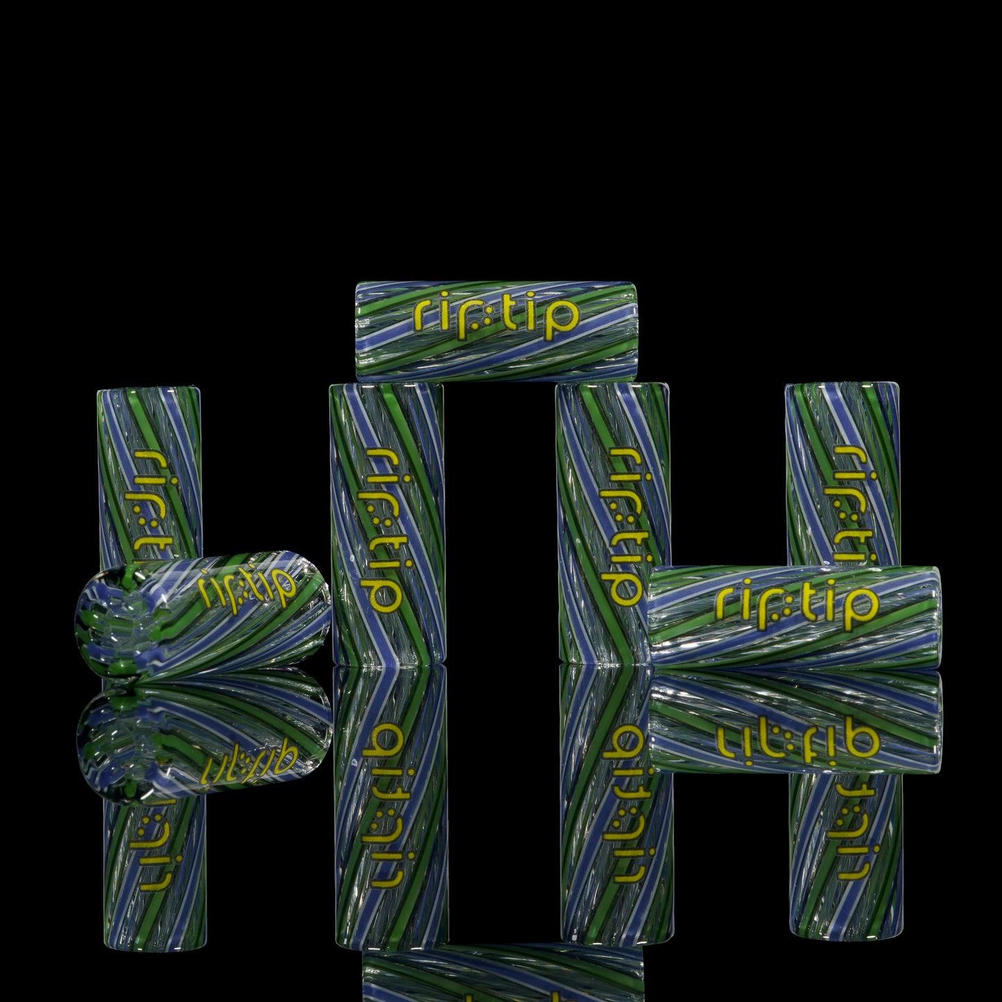RipTips Greens Keeper - Coloured Glass Filter Tips by The RipTip Co.