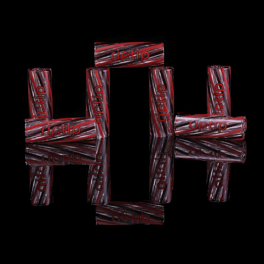 RipTips Hellboy - Coloured Glass Filter Tips by The RipTip Co.