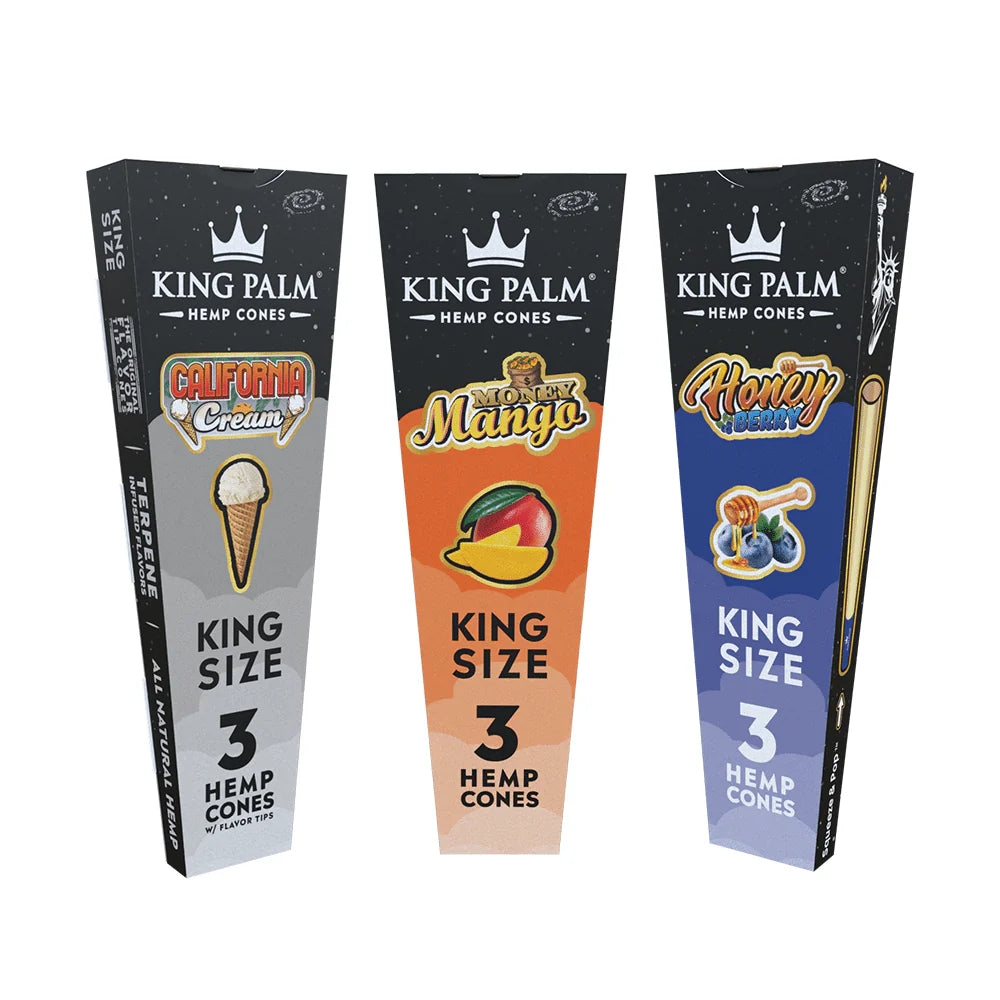 King Palm King Size Pre-Rolled Hemp Cones