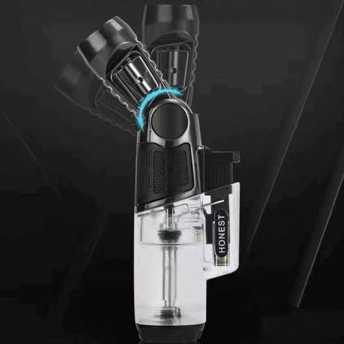 Honest Single Jet Lighter w/ Adjustable Burner Head