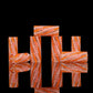 RipTips Honeysuckle - Coloured Glass Filter Tips by The RipTip Co.