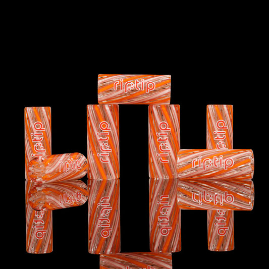 RipTips Honeysuckle - Coloured Glass Filter Tips by The RipTip Co.