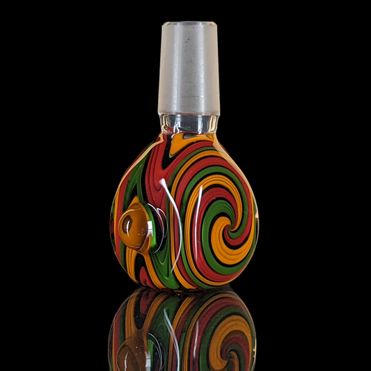 Irie Square 18mm Glass Bowl by Chameleon Glass