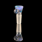 Empirical Glass Linework Restriction Slide w/ Dichro Marble 14mm Purple/Blue/Mint