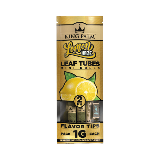 King Palm Mini Rolls 2 Pack Lemon Haze
