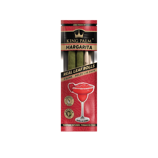 King Palm Slim Rolls 2 Pack Margarita