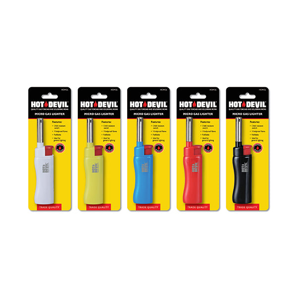 Hot Devil Micro Lighter Refillable *CAN NOT BE SHIPPED- PICK UP IN-STORE ONLY*