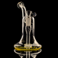 Mini Rig w/ Showerhead Perc & Coloured Base by Empirical Glass