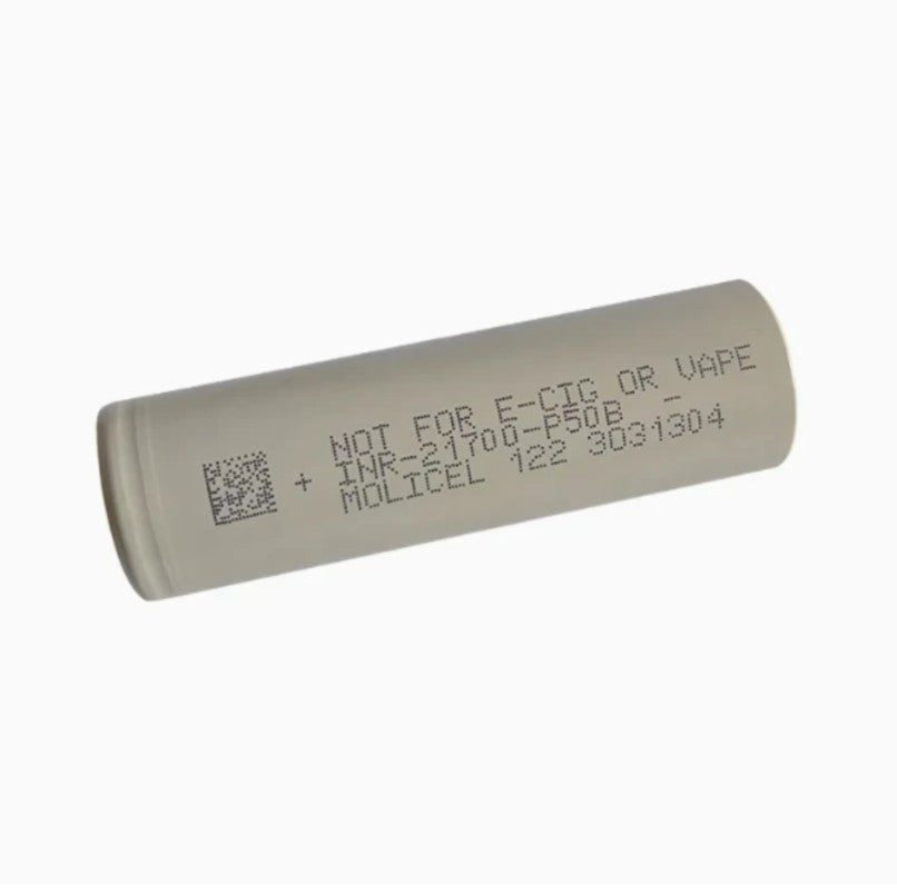 Molicel INR-21700-P50B 60A 5000mAh 3.6V cell