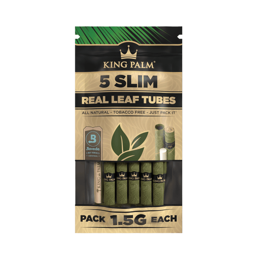 King Palm Slim Rolls 5 Pack Natural
