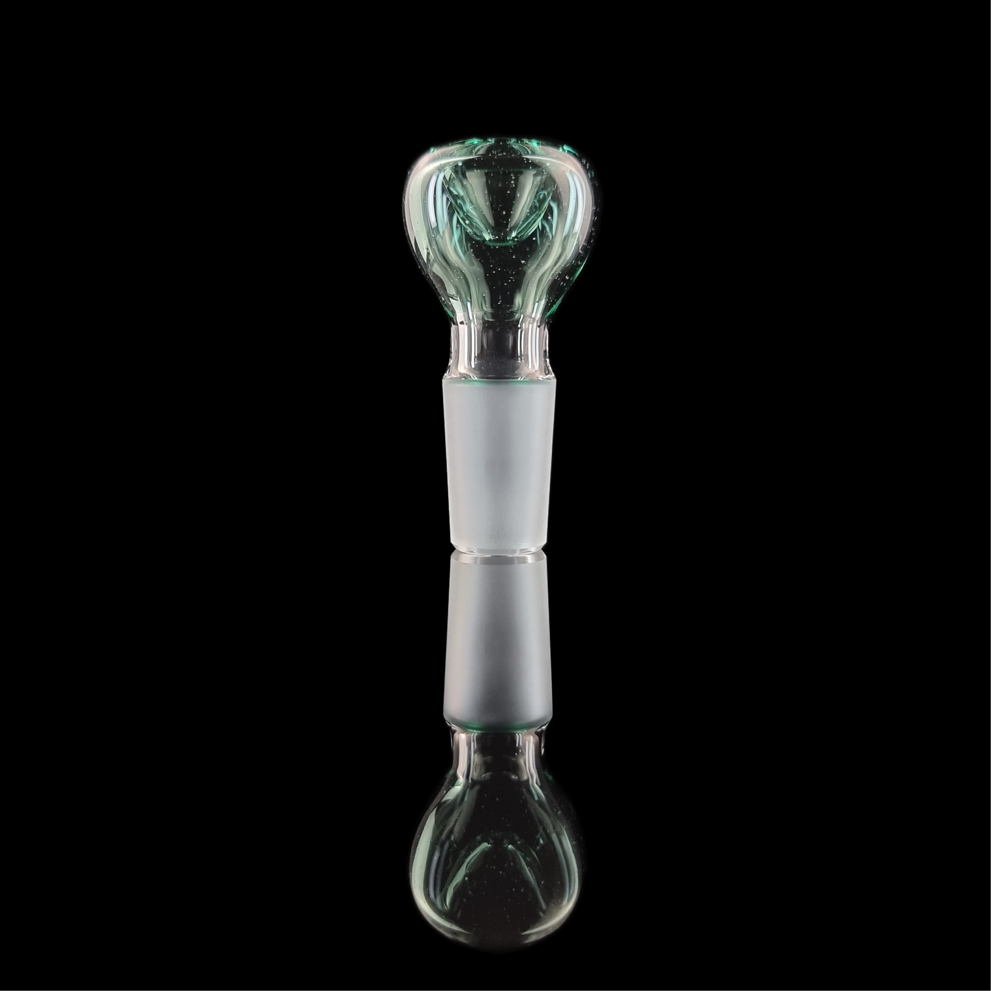 Turquoise Push Bowl 18mm by Empirical Glass