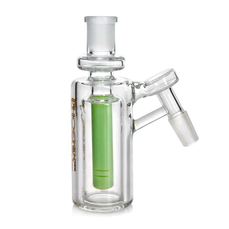 Phoenix Double Wall Encased Stem Ash Catcher 14mm 45 degree