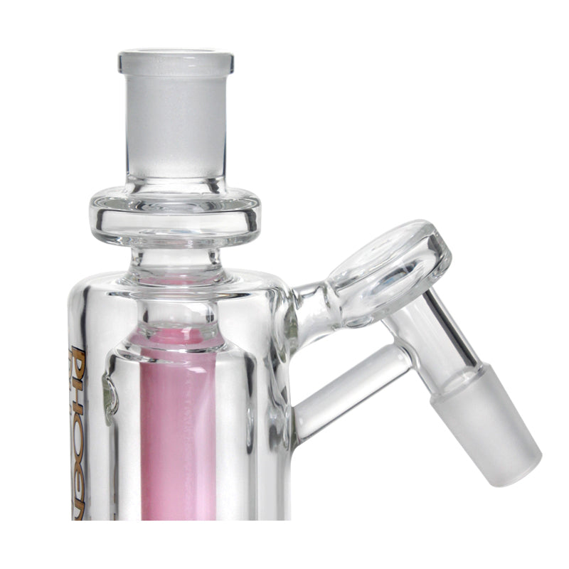 Phoenix Double Wall Encased Stem Ash Catcher 14mm 45 degree
