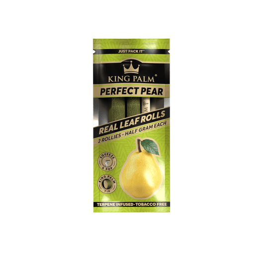 King Palm Rollie Rolls 2 Pack Perfect Pear