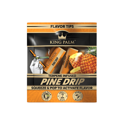 King Palm Flavoured Corn Husk Filter Tips