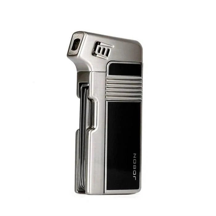 Jobon Yellow Flame Pipe Lighter w/ Built in Tools