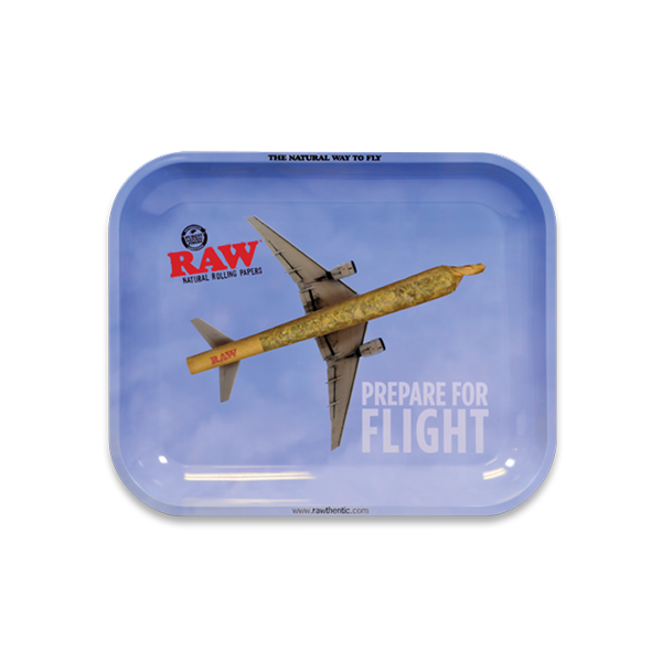 RAW Rolling Tray Large Prepare for Flight 34x27.5cm