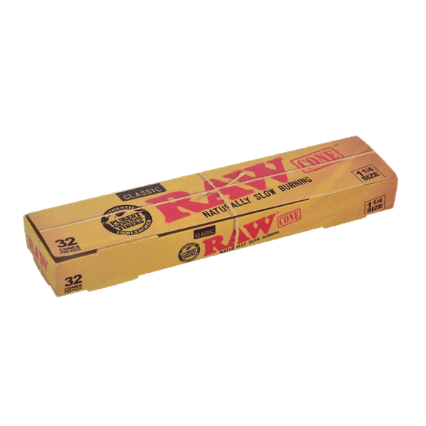 RAW Pre-rolled 1 1/4 Cones 32 pack