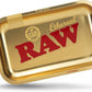 RAW Ethereal Rolling Tray Metal Small Gold Finish 27.5x17.5cm
