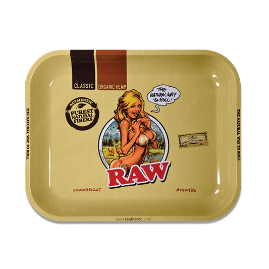 RAW Rolling Tray Large RAW Girl 34x27.5cm