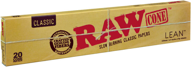 RAW Pre-rolled Lean Cones 20 pack