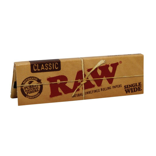 RAW Single Wide Classic Rolling Papers