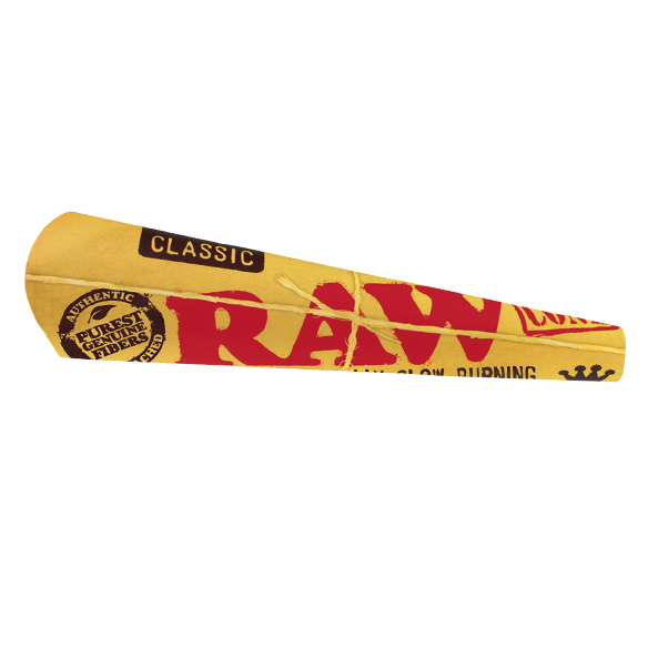RAW Cone King Size Hemp Paper Cigarette Tubes (3 per pack)