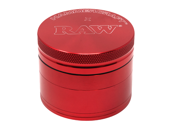 RAW X Hammercraft 55mm 4 Part Aluminium Grinder