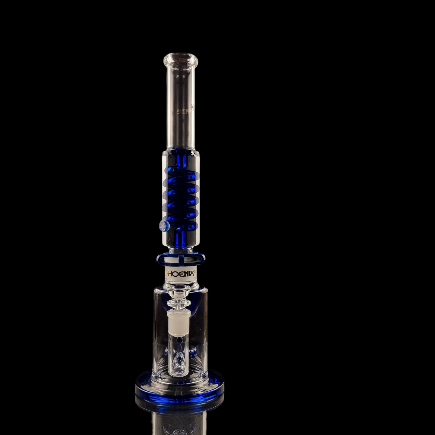 44cm 2 Piece Incycler Tube w/ Inline diffuser & Glycerin Coil
