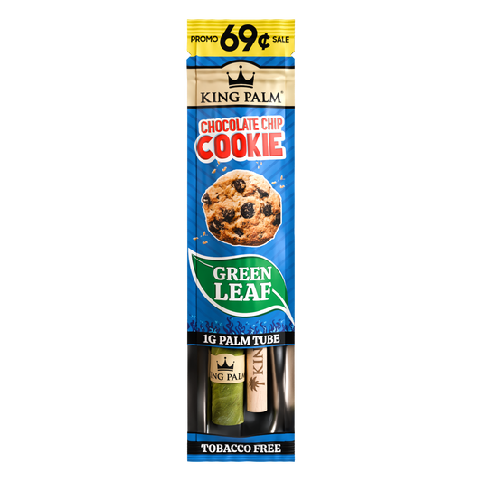 King Palm Mini Rolls Single Pack Chocolate Chip