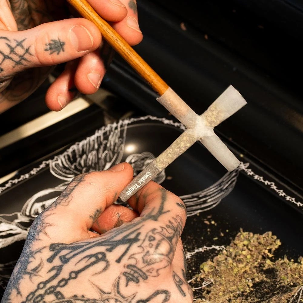 Smoke Temple 84mm Mini Cross Cone - 1 Pack