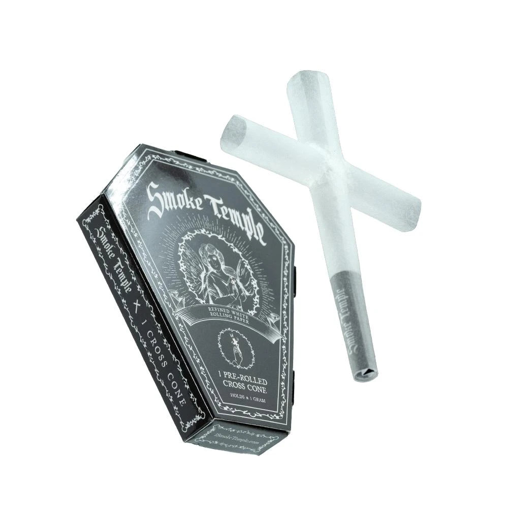 Smoke Temple 84mm Mini Cross Cone - 1 Pack
